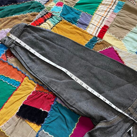 Y2K PJ Mark Grey Denim Button Up Heavy Jacket Large - Picture 6 of 6